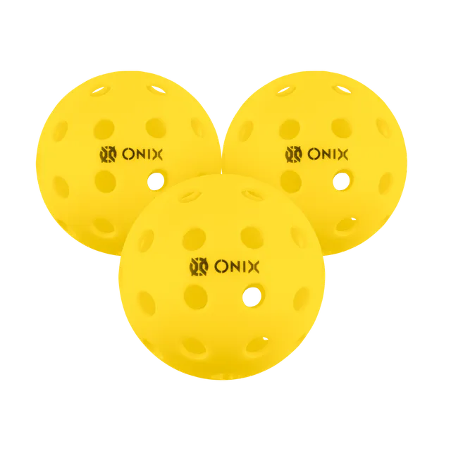 onix-recruit-pure-outdoor-palline-da-pickleball-outdoor-a-40-fori-per-gioco-este image 1