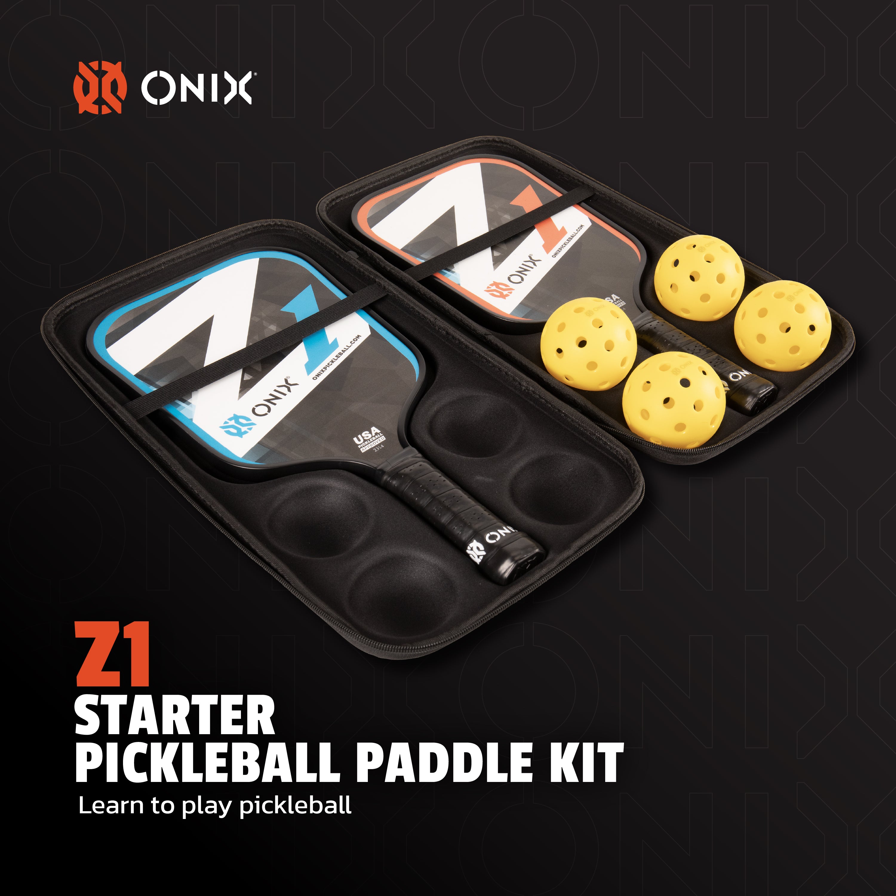 onix-z1-starter-pickleball-kit-set-completo-con-2-racchette-z1-4-palline-fuse-e- image 3