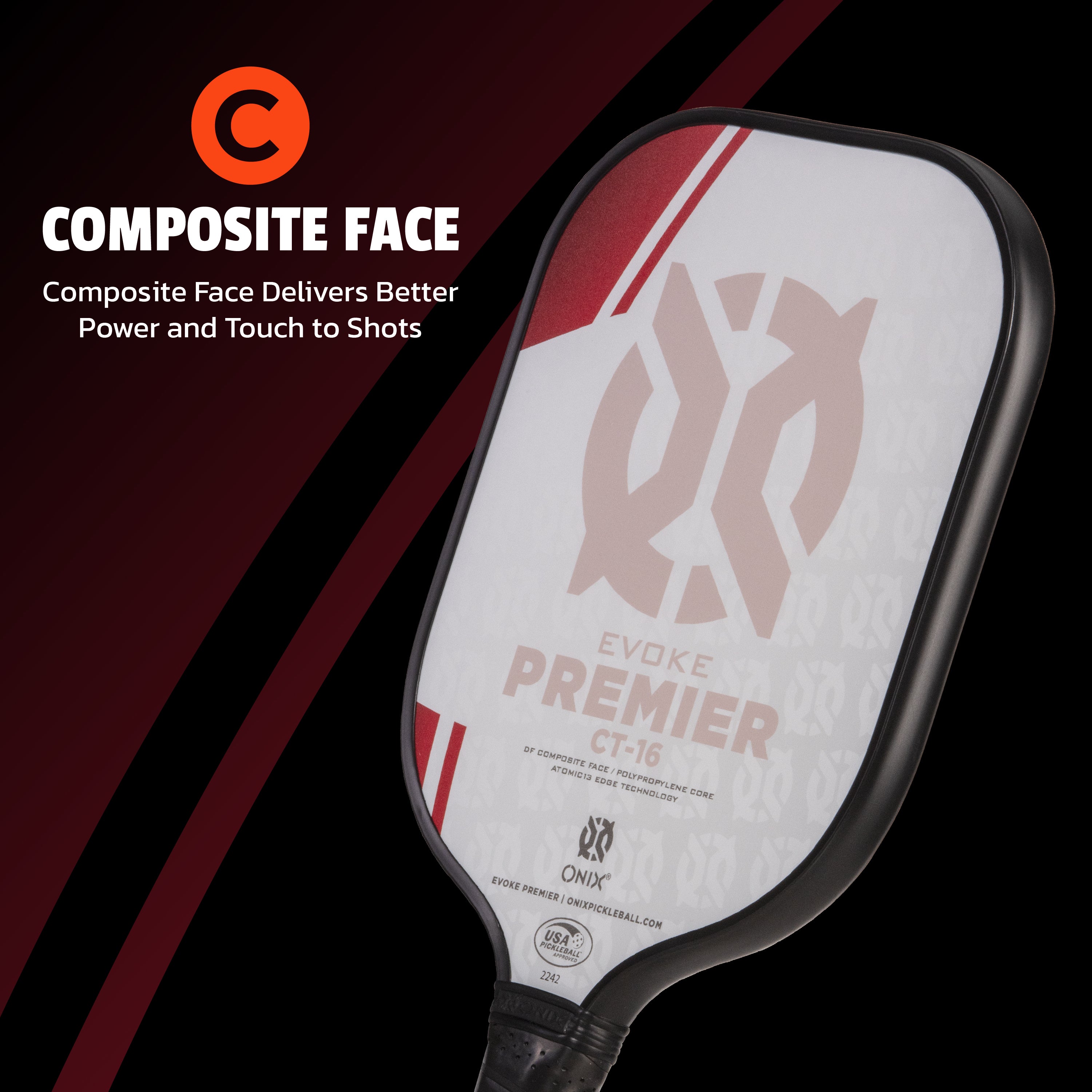 onix-evoke-premier-ct-16-pickleball-paddle-racchetta-da-torneo-widebody-con-nucl image 4