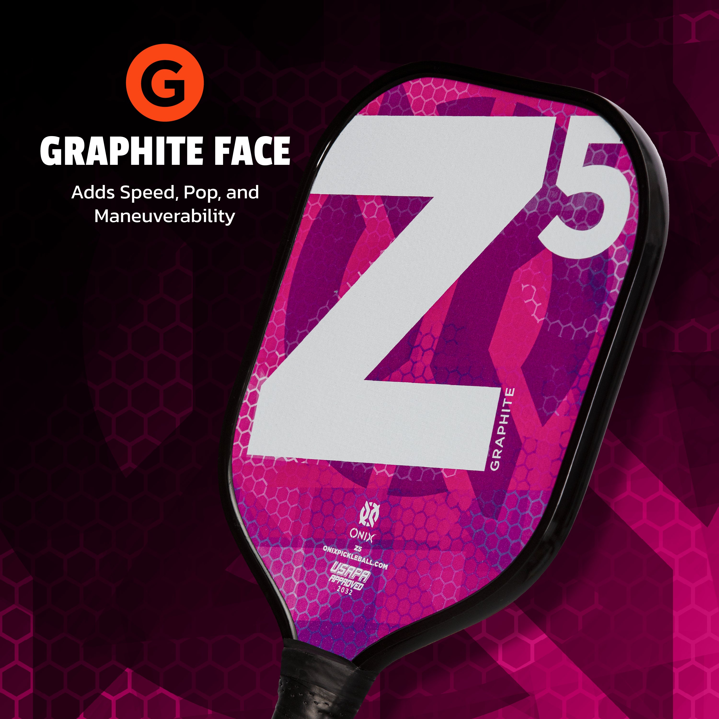 onix-z5-mod-series-graphite-racchetta-pickleball-widebody-con-faccia-in-grafite- image 4