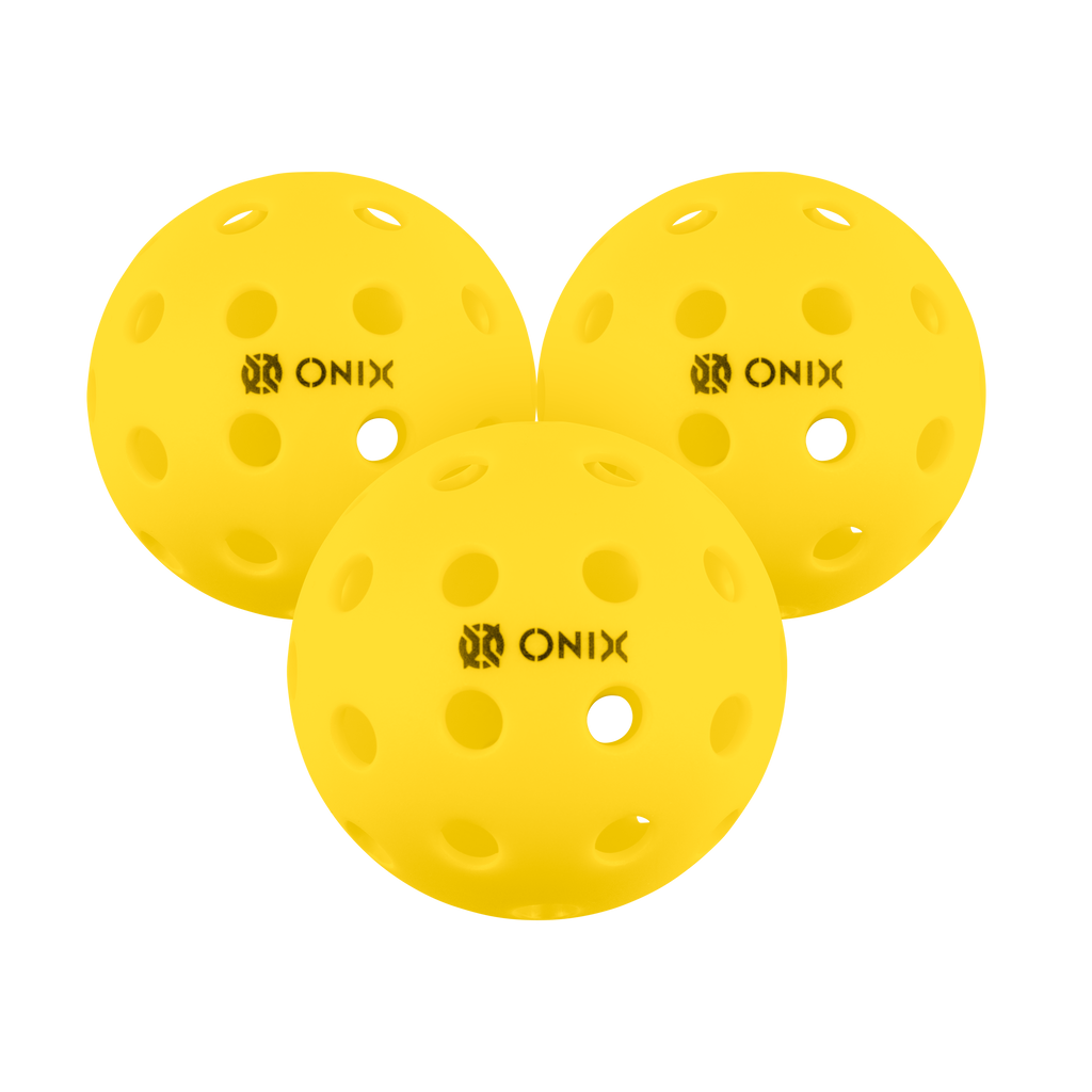 onix-recruit-pure-outdoor-palline-da-pickleball-outdoor-a-40-fori-per-gioco-este image 1