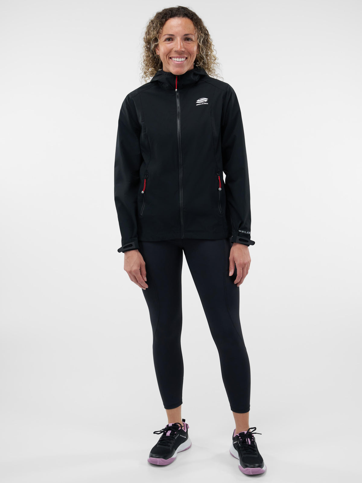 selkirk-sport-essentials-women-s-knit-full-zip-hooded-jacket-giacca-a-vento-da-p image 2