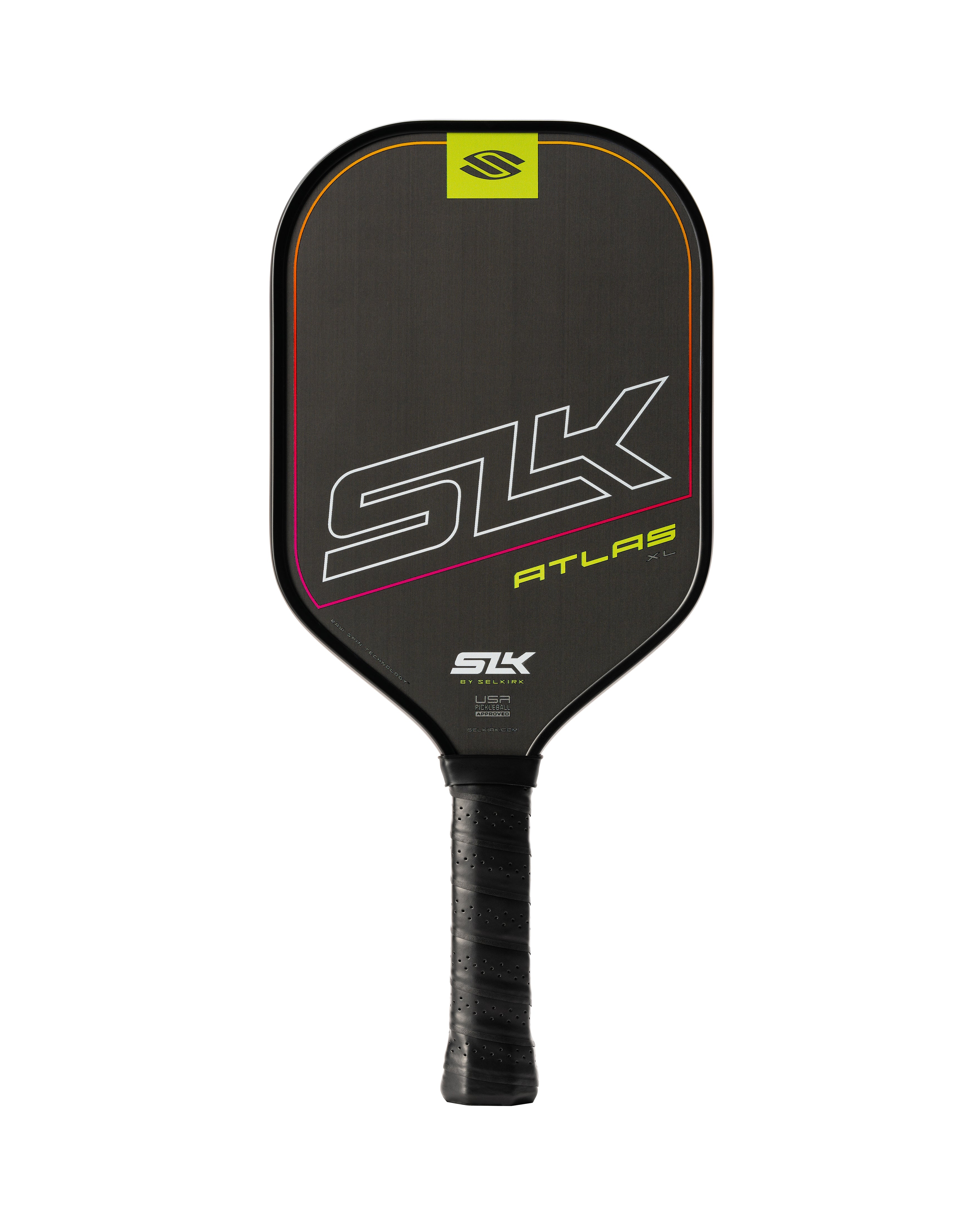 slk-by-selkirk-atlas-xl-pickleball-paddle-racchetta-raw-carbon-a-lunghezza-estes image 1